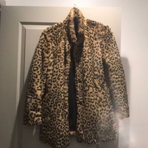 Zara faux fur coat